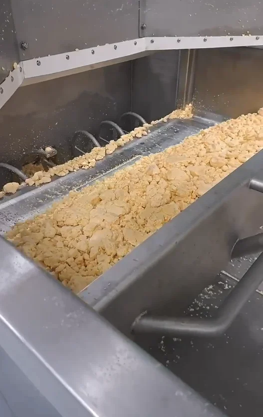 Finishing Vat — curd transport and discharge to next stage